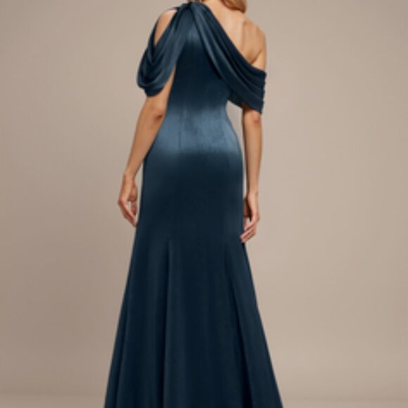 JJ's House Trumpet/Mermaid Asymmetrical Floor-Length Dress - Picture 2 of 3